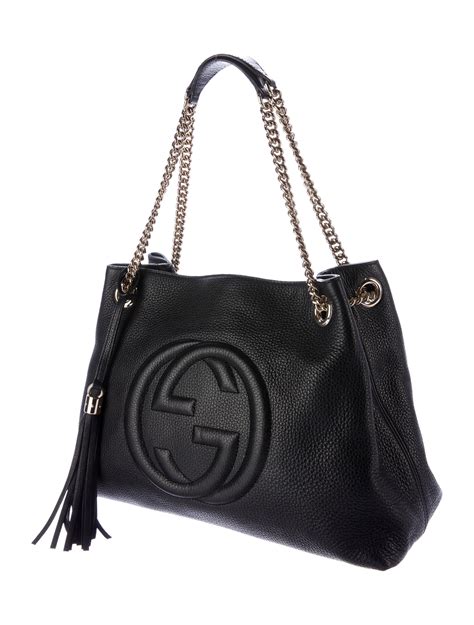 gucci soho chain bag medium|gucci soho shoulder bag large.